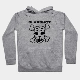 Slapshot Black Logo Hoodie